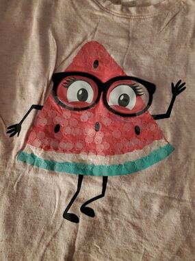 Wonder Nation Pink Speckled Tee